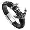 Bracelet Pirate Ancre Tête De Mort -Pirate Costume Shop bracelet pirate ancre tete de mort 1