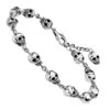 Bracelet Pirate Argent Skull - Bijoux Pirate -Pirate Costume Shop bracelet pirate argent 1