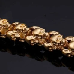Bracelet Pirate Or De La Buse - Bijoux Pirate -Pirate Costume Shop bracelet pirate or 4