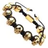 Bracelet Shamballa Crâne De Forban -Pirate Costume Shop bracelet shambella crane 1
