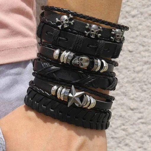 Bracelets Pirates Homme De La Côte - Image 4