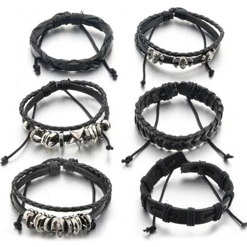 Bracelets Pirates Homme De La Côte - Image 3