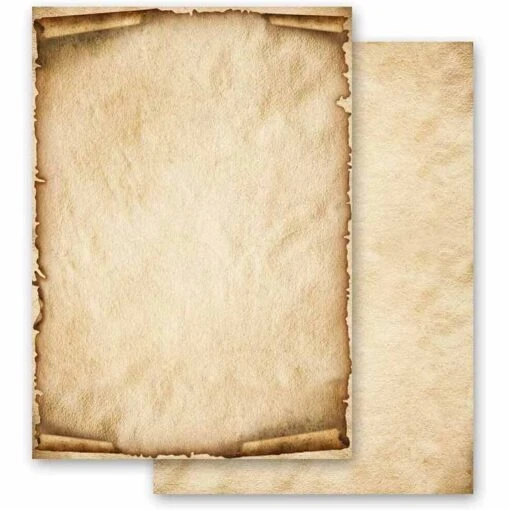 Carte Au Trésor De Pirate Vierge (Lot De 20)
