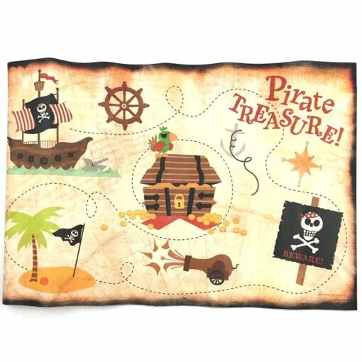 Carte Au Trésor Enfant Aventurier