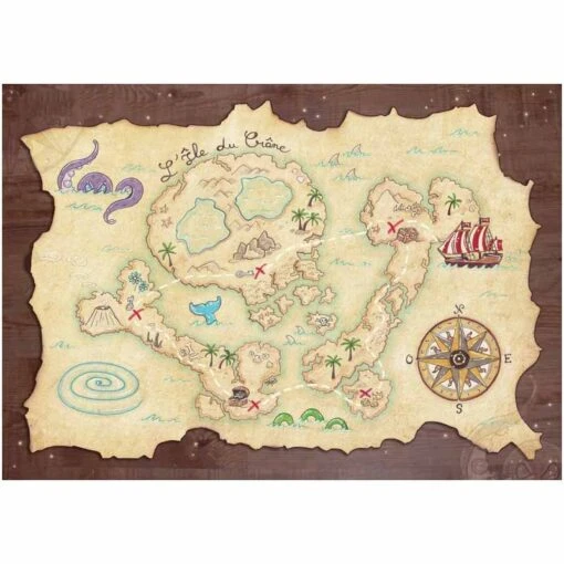 Carte Au Trésor Pirate Enfant Matelot
