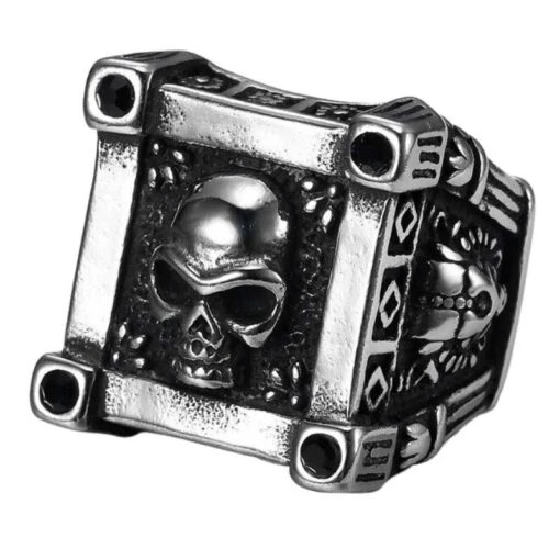Chevalière Homme Pirate - Bague Pirate - Image 3