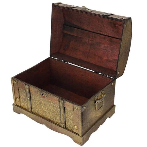 Pirate Coffre Au Trésor En Bois - Image 3