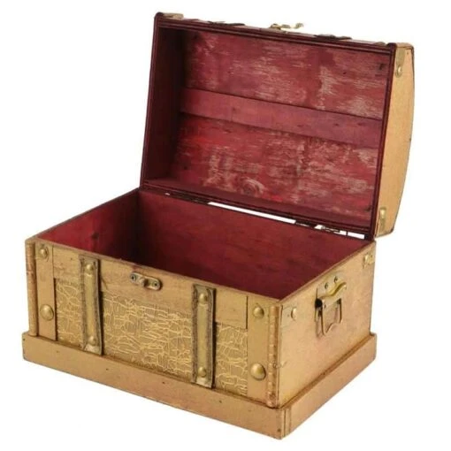 Coffre Au Trésor Pirate En Bois - Image 3