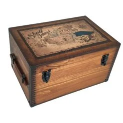 Coffre De Pirate En Bois Carte Au Trésor