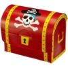 Coffre De Pirate En Carton Brigand Des Mers -Pirate Costume Shop coffre de pirate en carton