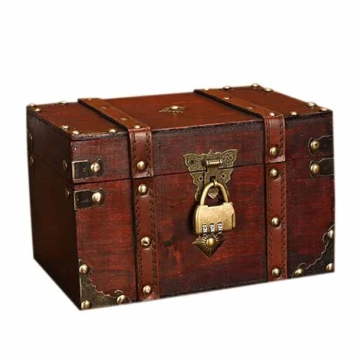 Coffre Pirate Avec Cadenas