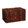 Coffre Pirate Bois Décoration & Rangement -Pirate Costume Shop coffre pirate bois jolly roger