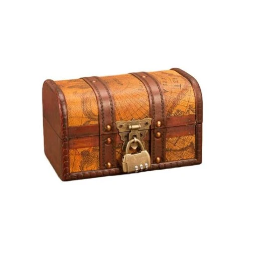 Coffre Pirate De Voyage - Décoration Pirate - Image 3