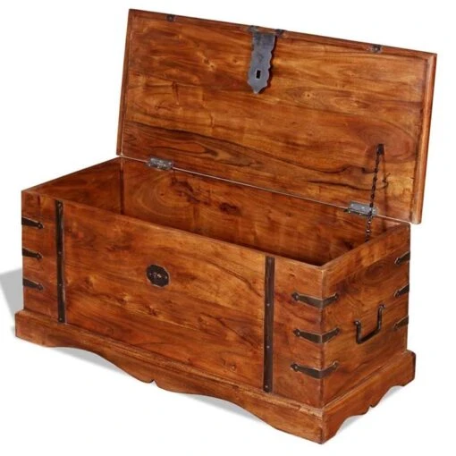 Coffre Pirate Rangement Trésor De La Havane - Image 2