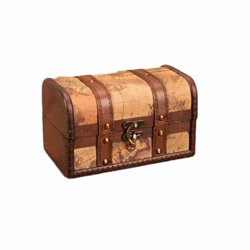 Coffre Rangement Style Pirate - Déco Pirate - Image 3