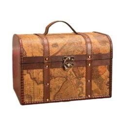 Coffre Rangement Style Pirate - Déco Pirate
