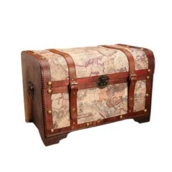 Coffre Style Pirate Carte Au Trésor