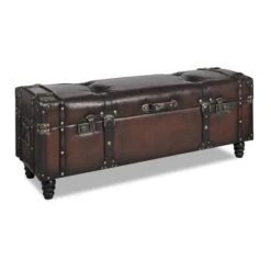 Coffre Style Pirate Banc 3 Pièces -Pirate Costume Shop coffre style pirate banc 2