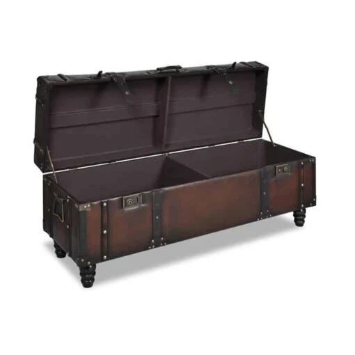 Coffre Style Pirate Banc 3 Pièces - Image 4