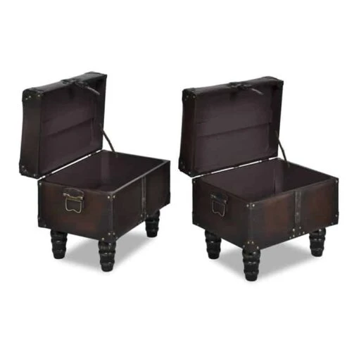 Coffre Style Pirate Banc 3 Pièces - Image 6