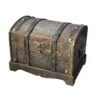 Coffre Trésor Pirate En Bois -Pirate Costume Shop coffre tresor pirate