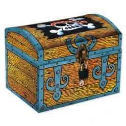 Coffre Trésor Pirate Carton