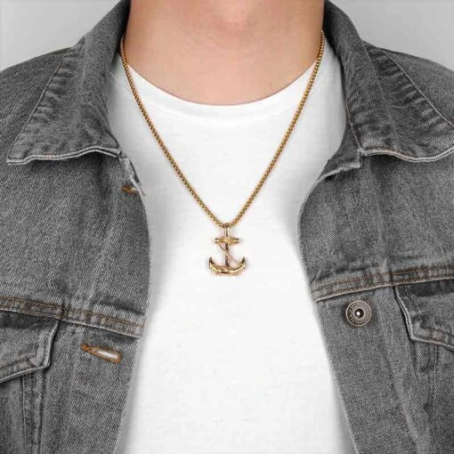 ▷ Collier Ancre Marine - Image 7