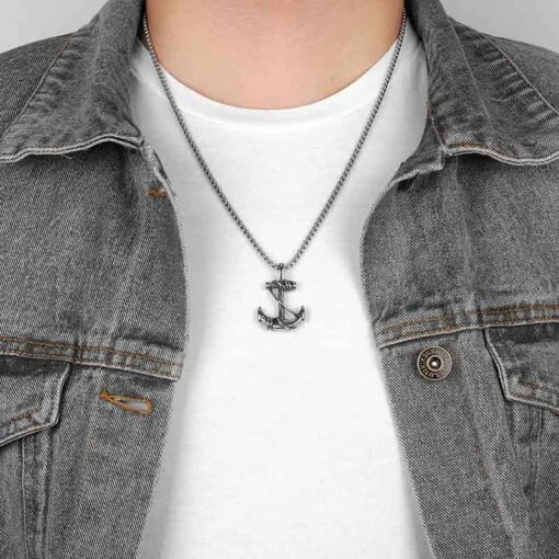 ▷ Collier Ancre Marine - Image 6