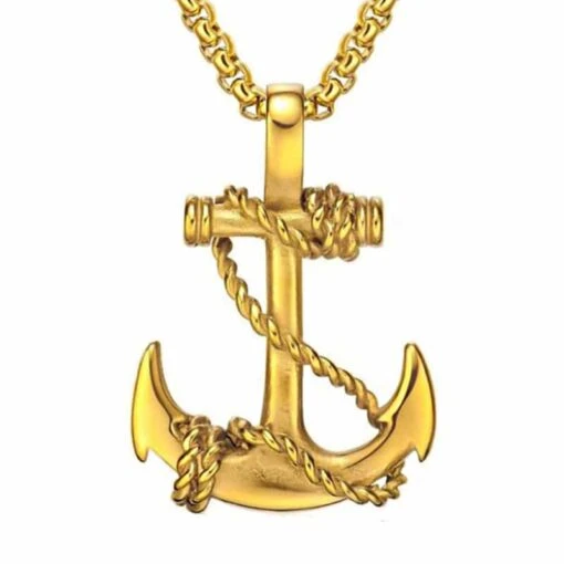 ▷ Collier Ancre Marine - Image 3