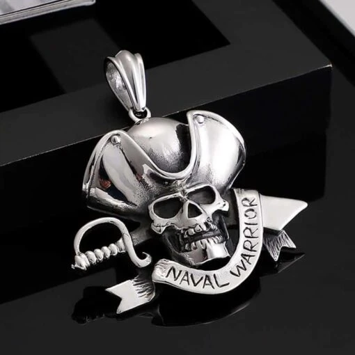 ▷ Collier Tête Pirate - Image 3