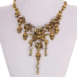 ▷ Collier Pirate Femme -Pirate Costume Shop collier femme ras du cou pirate