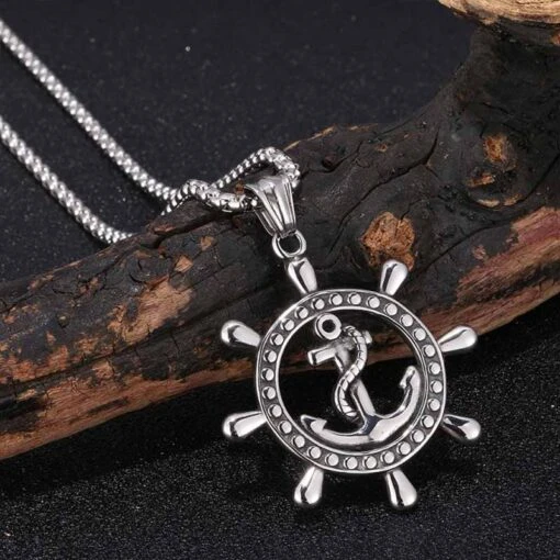 ▷ Collier Gouvernail Pirate - Image 2