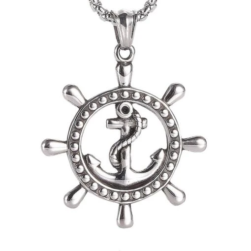▷ Collier Gouvernail Pirate