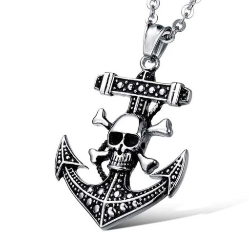 ▷ Collier Ancre Homme - Image 2