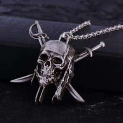 ▷ Pendentif Jack Sparrow (Pirates Des Caraïbes) -Pirate Costume Shop collier jack sparrow 4