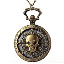 ▷ Collier Montre Gousset Pirate