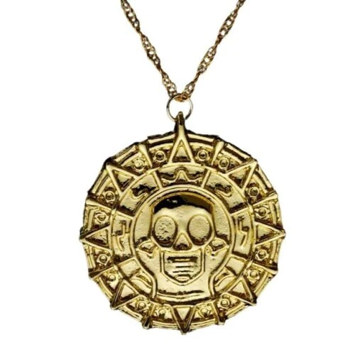 ▷ Collier Médaillon De Pirates Des Caraïbes - Image 2