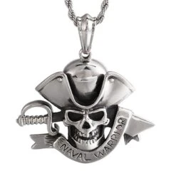 ▷ Collier Tête Pirate