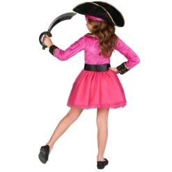 Déguisement Pirate Fille Rose -Pirate Costume Shop costume pirate fille rose 1