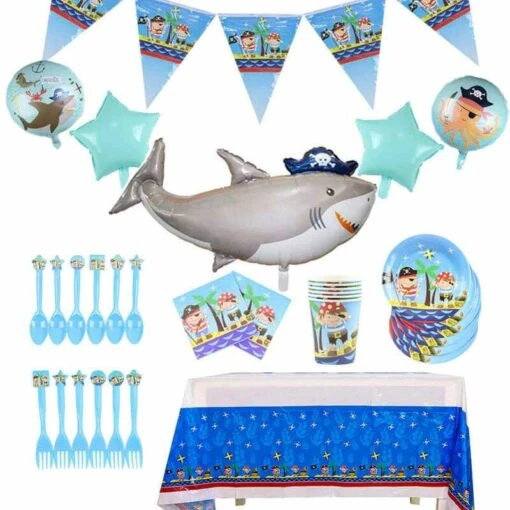 Déco Anniversaire Enfant Pirate Des Mers