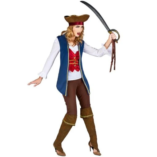 Déguisement Pirate Femme Simple - Image 2