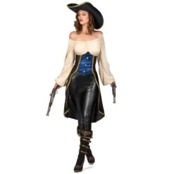 Déguisement Pirate Aventurière Femme