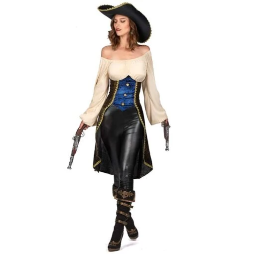 Déguisement Pirate Aventurière Femme