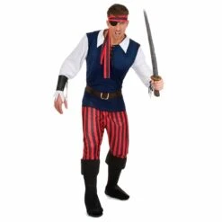 Déguisement Pirate Bleu Homme