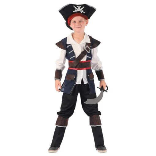 Déguisement Pirate Capitaine Garçon