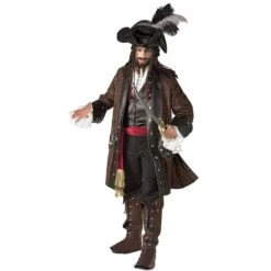 Déguisement Pirate Des Caraïbes Luxe Homme