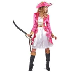 Déguisement Pirate Femme Rose