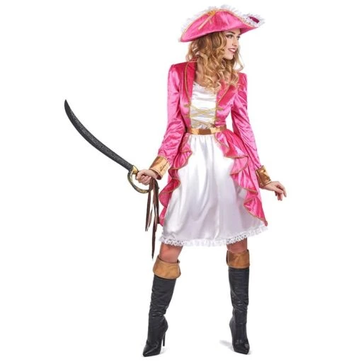 Déguisement Pirate Femme Rose