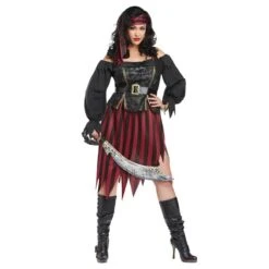 Déguisement Pirate Femme Sexy Grande Taille XL-XXL-XXXL