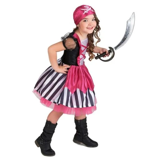 Déguisement Pirate Fille Élégante - Image 2